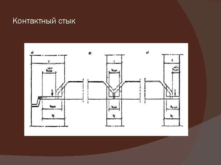Контактный стык 