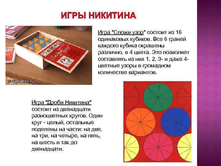 ИГРЫ НИКИТИНА Игра 
