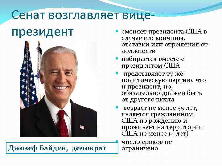 Полномочия сша