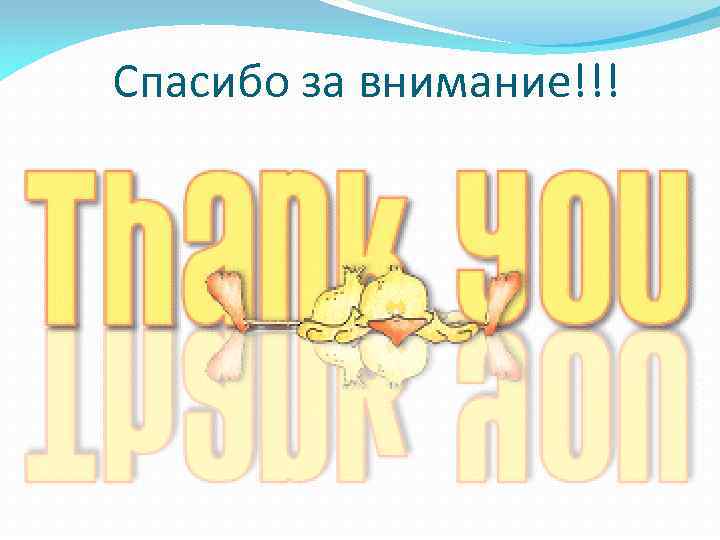 Спасибо за внимание!!! 