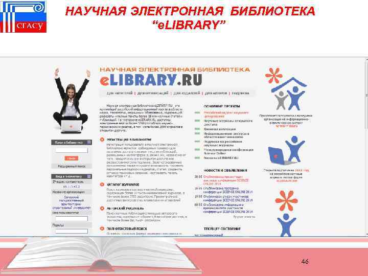 Elibrary характеристика