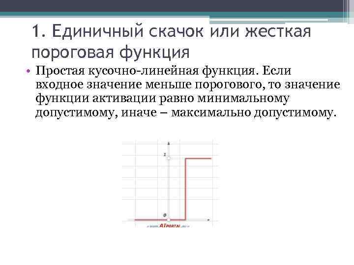 Функция активации это. Жесткая пороговая функция активации. Единичный скачок. Линейная пороговая функция. Функция единичного скачка.