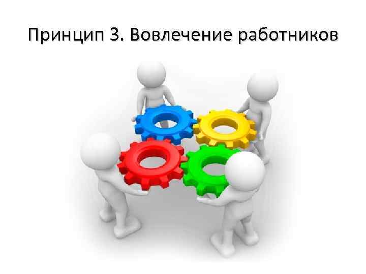 Принцип 3. Вовлечение работников 