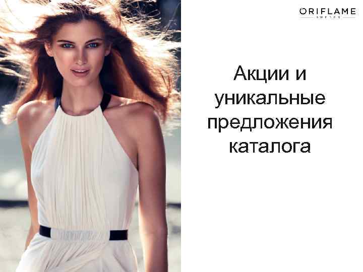 Акции и уникальные предложения каталога 