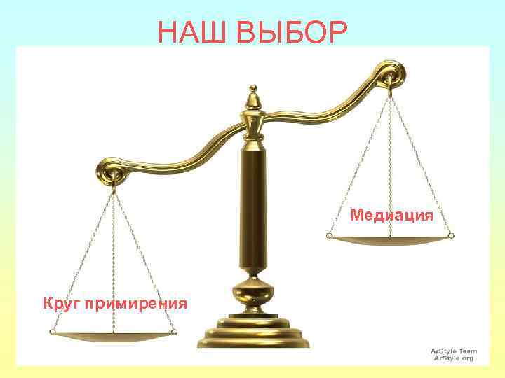 НАШ ВЫБОР Медиация Круг примирения 