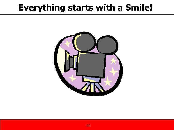 Everything starts with a Smile! 96 