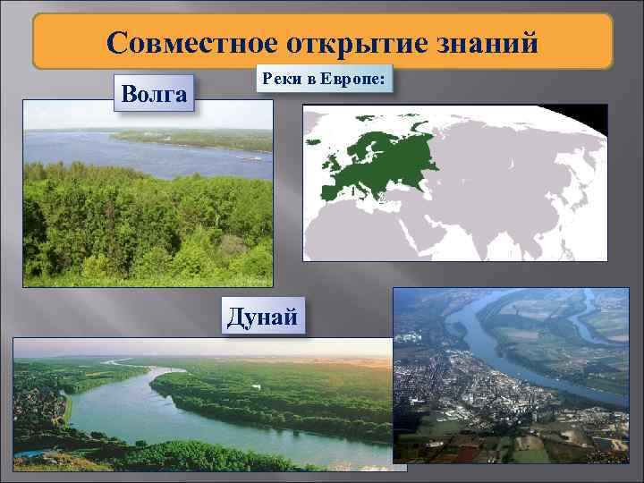 Совместное открытие знаний Волга Реки в Европе: Дунай 