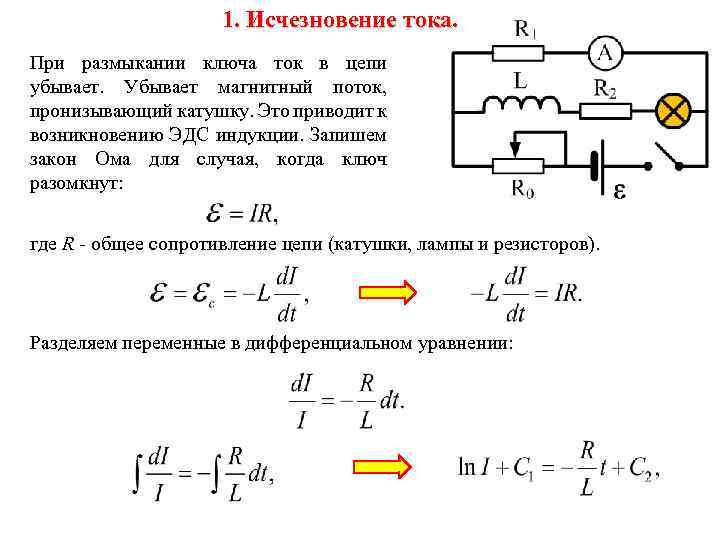 Вычисление индуктивности длинного соленоида