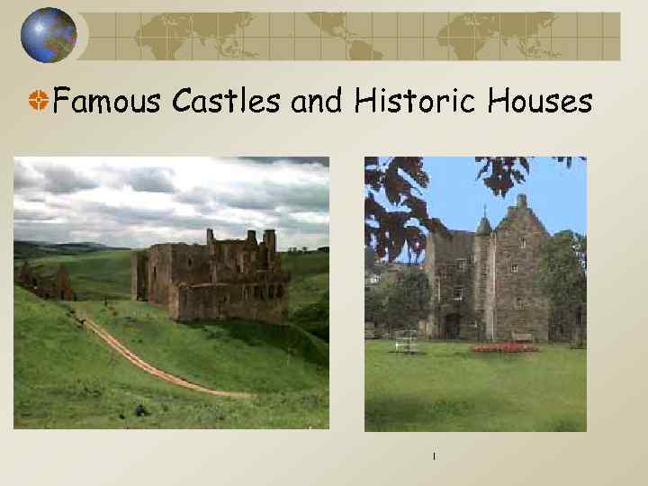 Famous Castles and Historic Houses l 