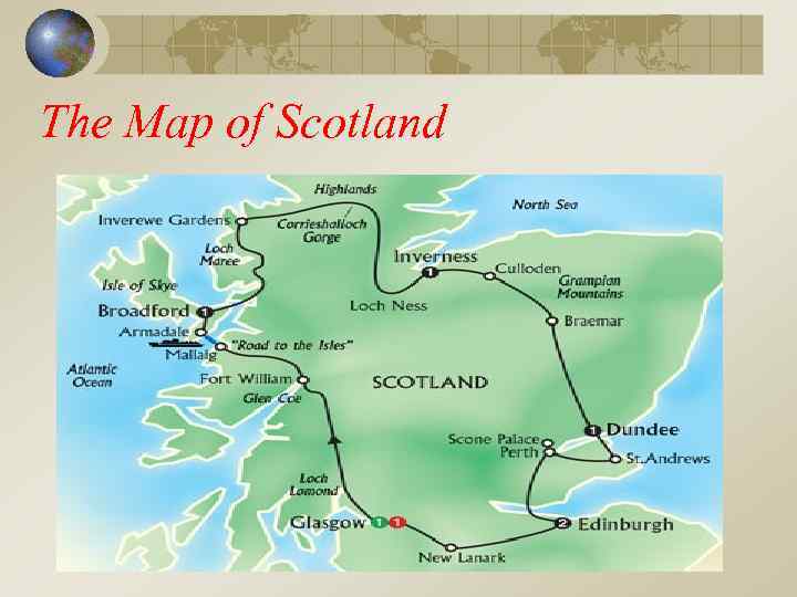 The Map of Scotland 