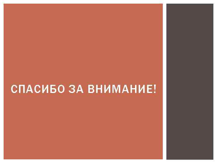 СПАСИБО ЗА ВНИМАНИЕ ! 