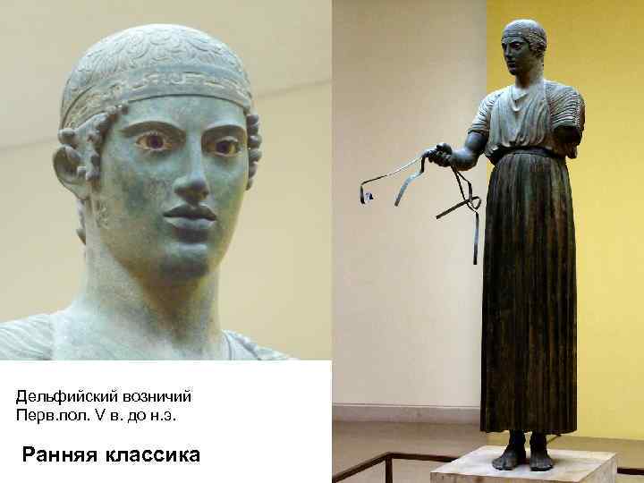 Дельфийский возничий Перв. пол. V в. до н. э. Ранняя классика 