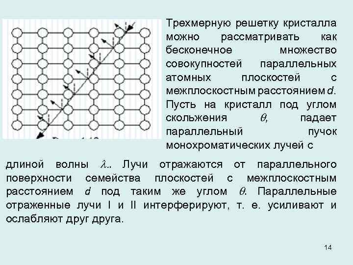 Стекло кристаллическое строение. Методы исследования структуры кристаллов. Атомные плоскости кристалла. Трехмерная решетка кристалла. Изучение строения кристаллов методом.