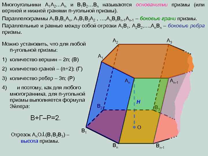 Как найти s основания призмы