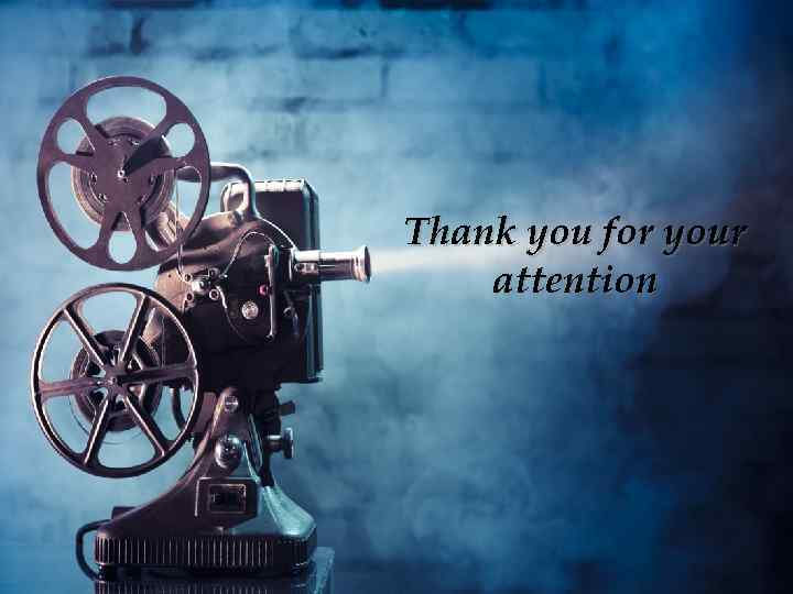 Thank you for your attention 