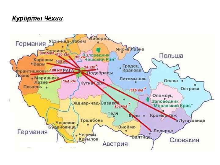 Курорты Чехии 