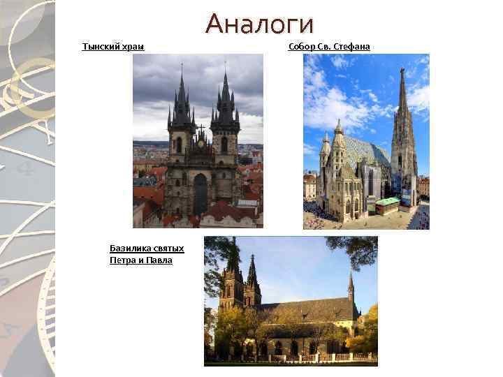 Тынский храм Базилика святых Петра и Павла Аналоги Собор Св. Стефана 