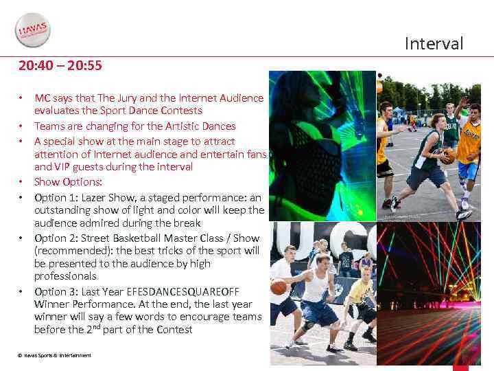 Interval 20: 40 – 20: 55 • MC says that The Jury and the