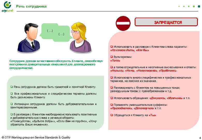 Ответ на вопрос помощь нужна. Стандарты общения с клиентами. Диалог клиента с сотрудником банка. Разговор сотрудника банка с клиентом. Правильный диалог с клиентом.