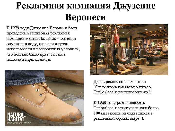 Рекламная кампания Джузеппе Веронеси В 1979 году Джузеппе Веронеси была проведена масштабная рекламная кампания