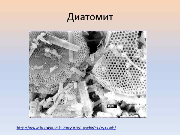 Диатомит http: //www. holocaust-history. org/auschwitz/zyklonb/ 