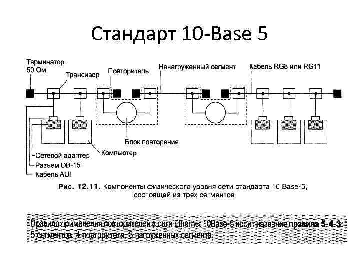 Стандарт 10 -Base 5 
