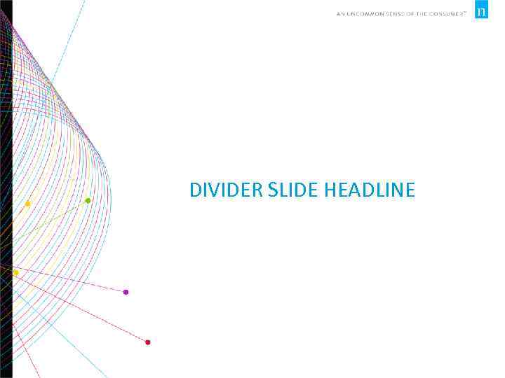 DIVIDER SLIDE HEADLINE 