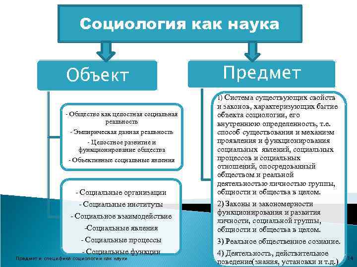 Социология как наука. Задачи и функции социологии как науки. Социология как предмет. Объект предмет и структура социологии. Предмет и основные понятия социологии.