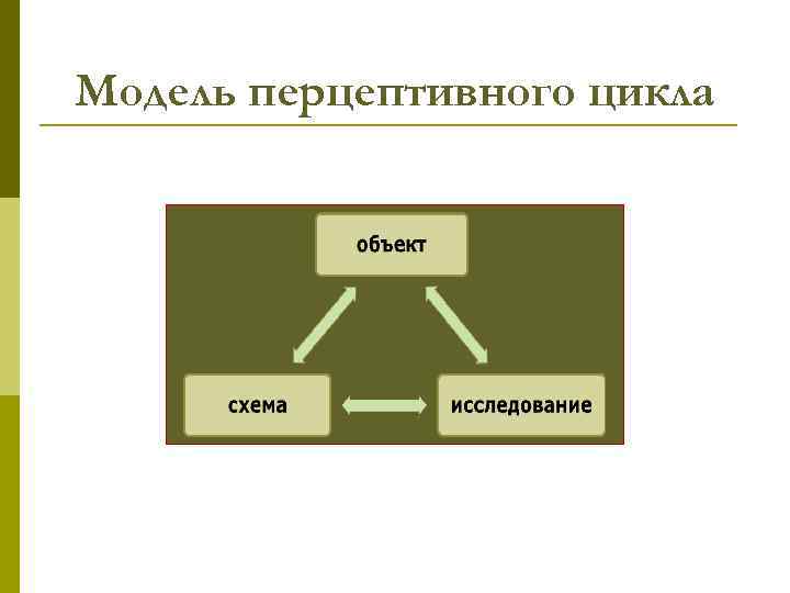 Модель перцептивного цикла 
