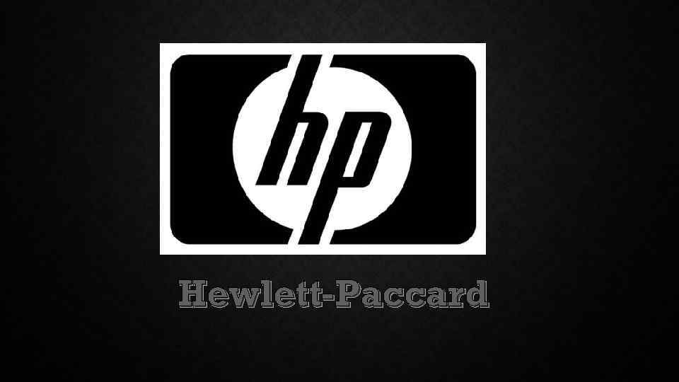 Hewlett-Paccard 