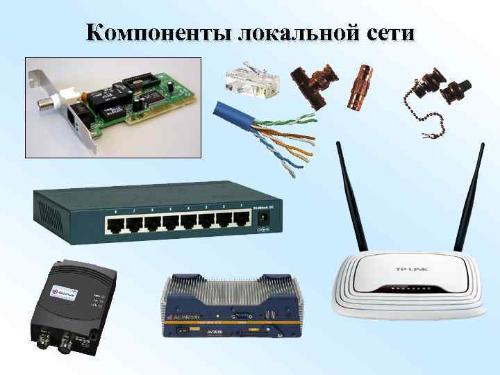 Компоненты локальной сети 