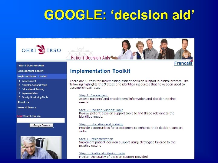 GOOGLE: ‘decision aid’ 