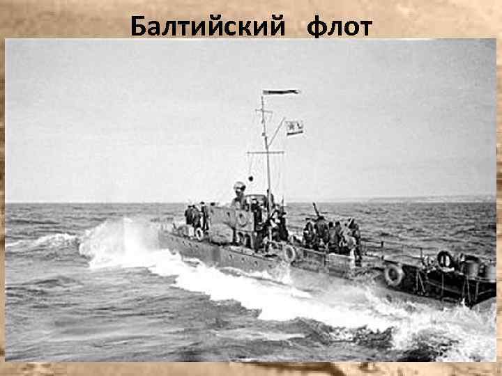 Балтийский флот 