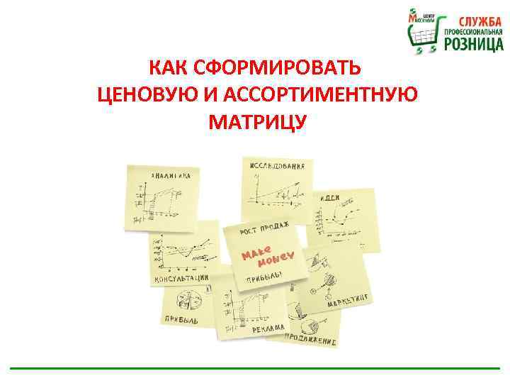 КАК СФОРМИРОВАТЬ ЦЕНОВУЮ И АССОРТИМЕНТНУЮ МАТРИЦУ 25 апреля 2014 г 