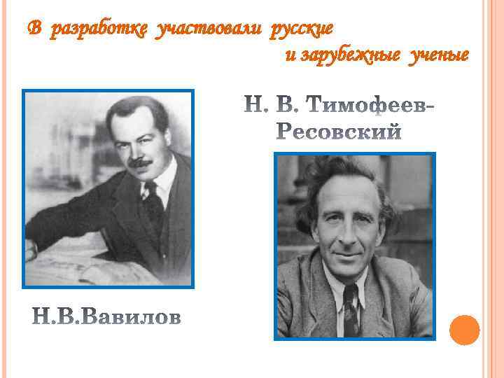 В разработке участвовали русские и зарубежные ученые 