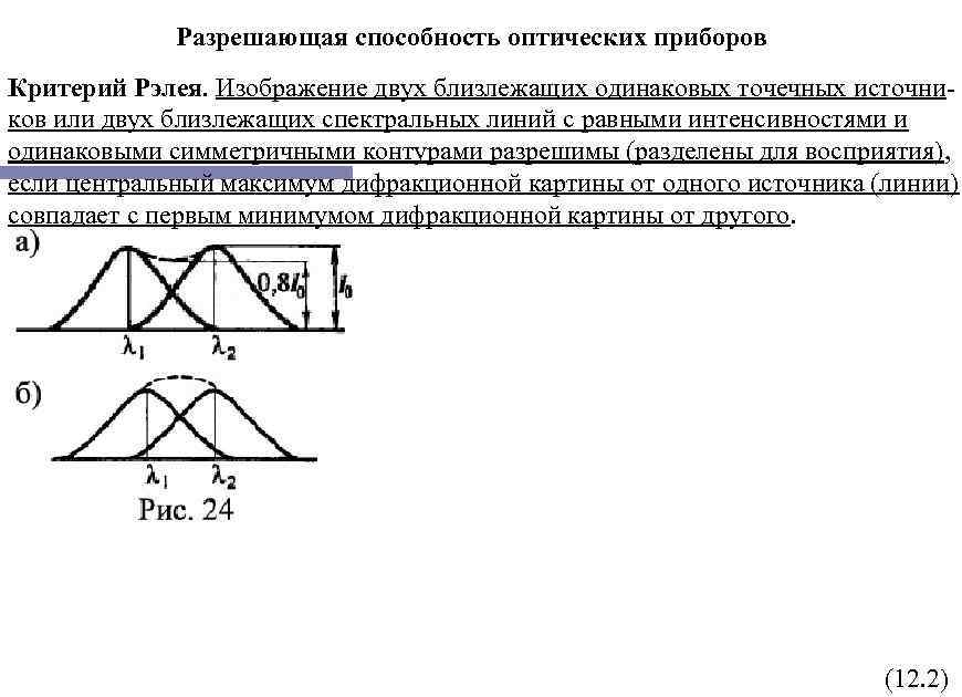 Разрешающая способность графического изображения