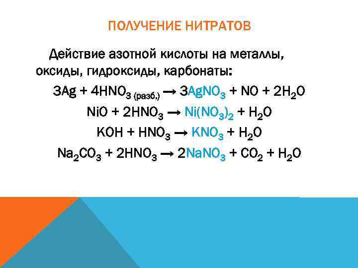 Сероводород и нитрат меди 2