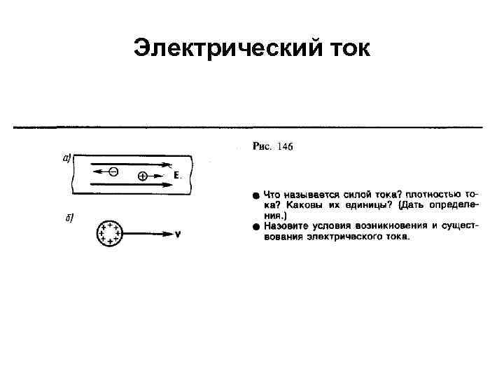 Электрический ток 