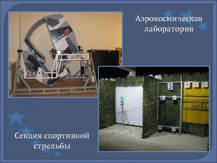 Аэрокосмическая лаборатория Секция спортивной стрельбы 