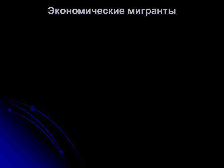 Экономические мигранты 