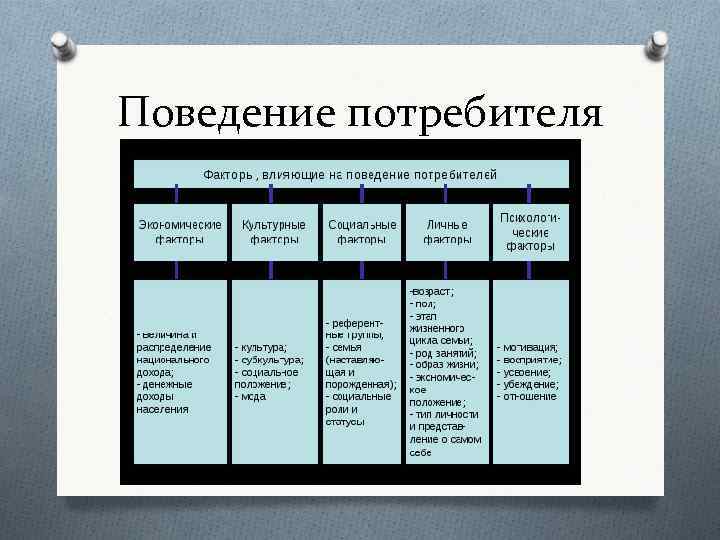 Поведение потребителя 