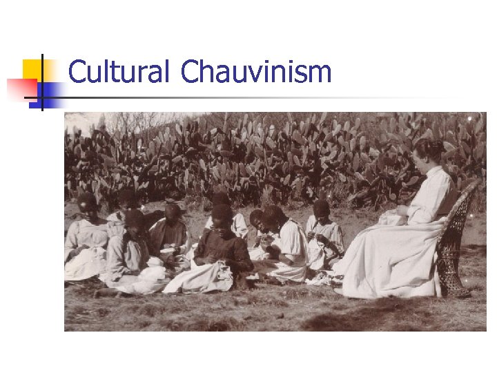 Cultural Chauvinism 