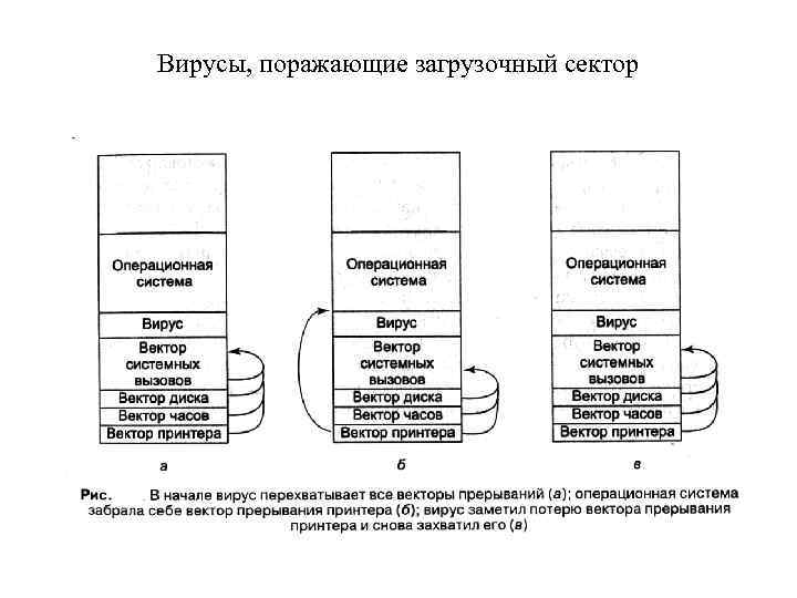 Вирусы, поражающие загрузочный сектор 