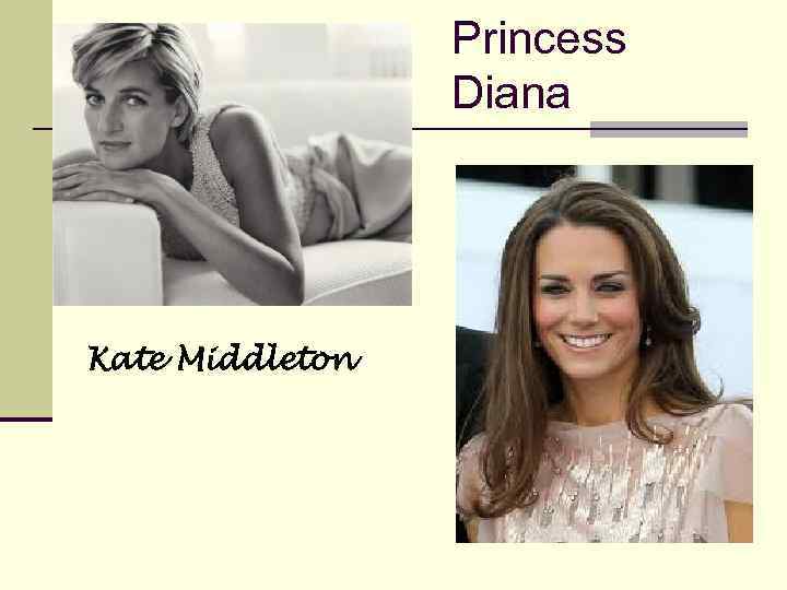Princess Diana Kate Middleton 