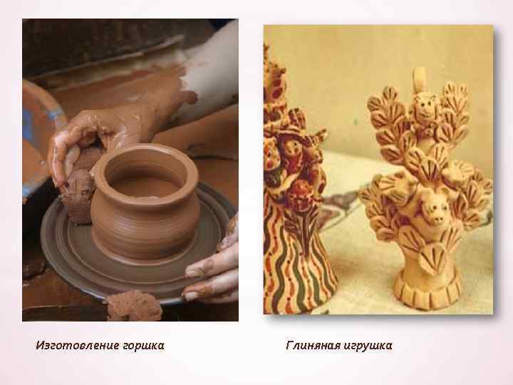 Изготовление горшка Глиняная игрушка 