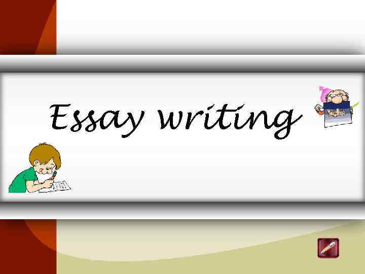 Essay writing 