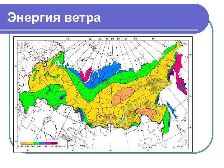 Энергия ветра . 