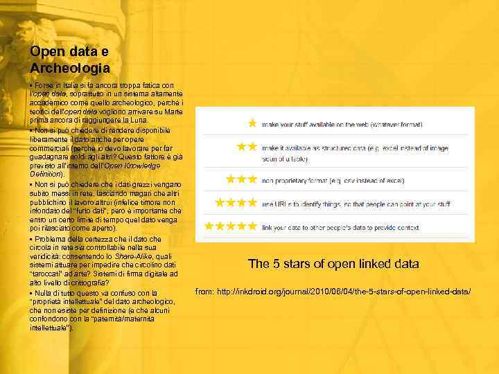 Open data e Archeologia • Forse in Italia si fa ancora troppa fatica con