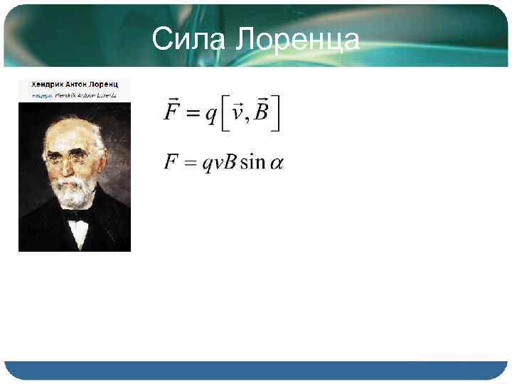 Сила Лоренца 