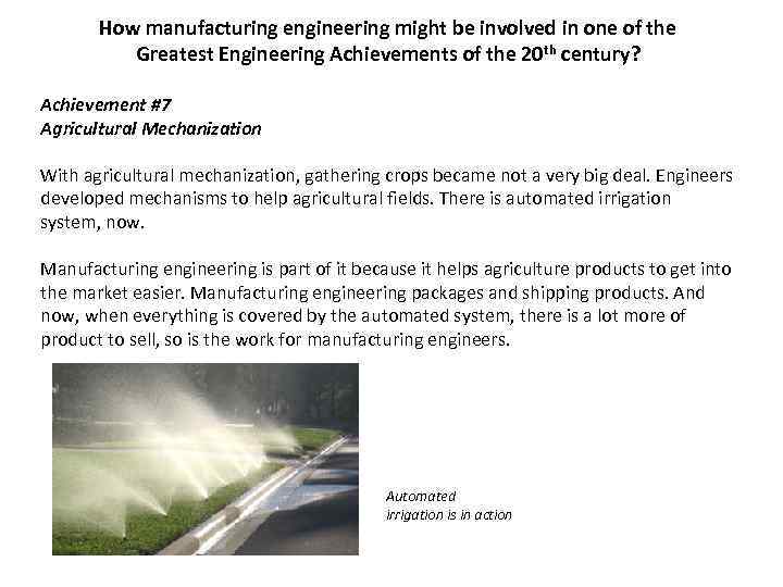 How manufacturing engineering might be involved in one of the Greatest Engineering Achievements of